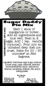 Sugar Daddy Pie Mix