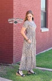Mad For Leopard Maxi Dress
