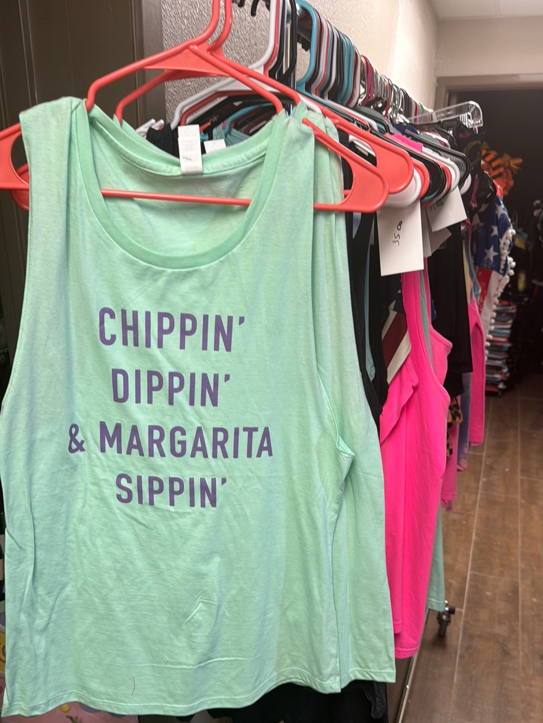 Mint Chippin’ Dippin’ Tank