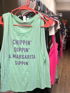 Mint Chippin’ Dippin’ Tank