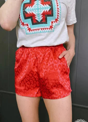 Color Me Ruby Shorts