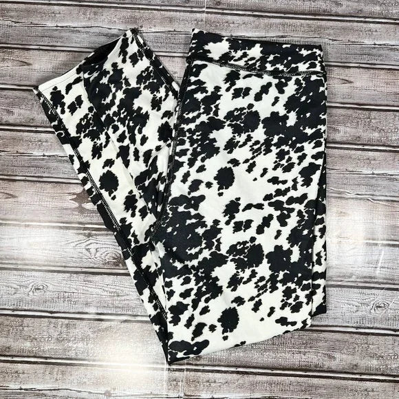 Inside Out Leggings***COW PRINT***