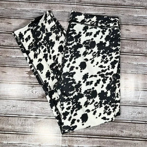 Inside Out Leggings***COW PRINT***