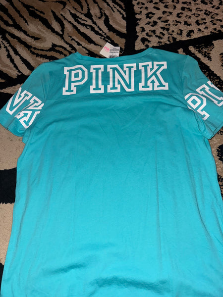 NWT Blue VS Tee-LARGE