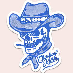 Cowboy Killer Sticker Decal Sticker