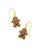 Gingerbread Gold Drop Earrings