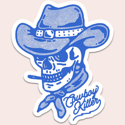 Cowboy Killer Sticker Decal Sticker