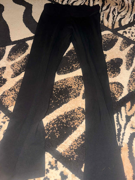 NWOT Victoria Secret BLACK Ruched Band Leggings