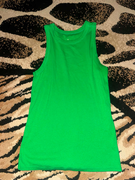 NWOT Green A New Day Tank- LARGE