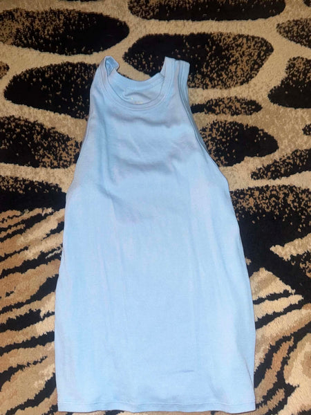 NWOT Light Blue A New Day Tank-LARGE