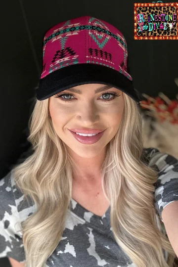 PARKA BABE PINK BASEBALL CAP