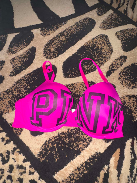 NWOT Hot Pink PINK  Victoria Secret Bra-38DD