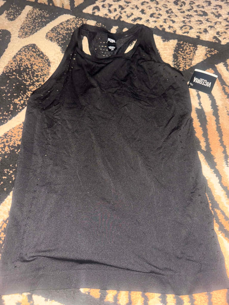 NWT Black Victoria Secret Active Tank-LARGE