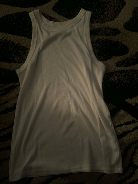 NWOT White A New Day Tank-LARGE