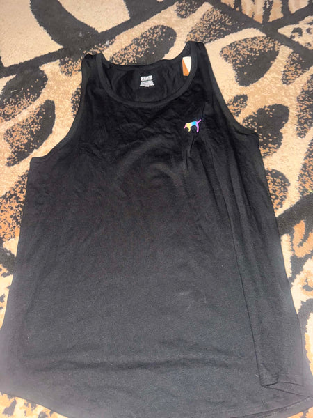 NWT Victoria Secret Rainbow Pink Tank-XL