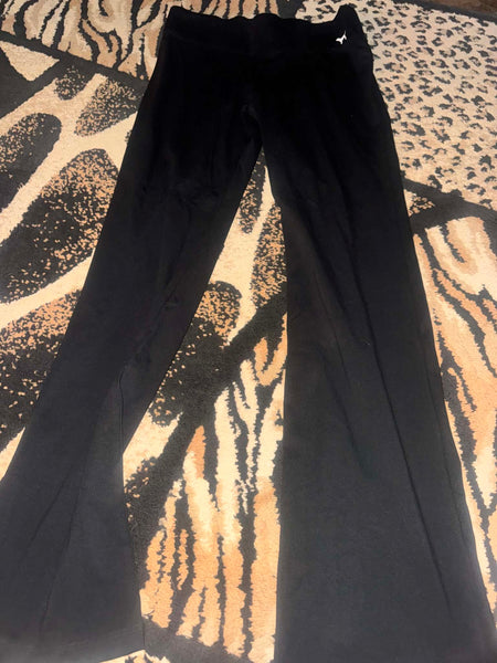 NWOT Victoria Secret Black Leggings-LARGE