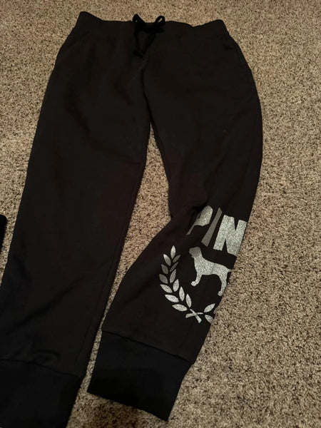 NWT VS Silver Dog Sweatpants-MEDIUM