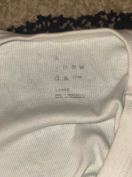 NWOT White A New Day Tank-LARGE