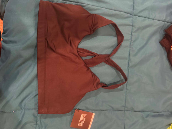 NWT Neon Black Victoria Secret Sports Bra-LARGE*
