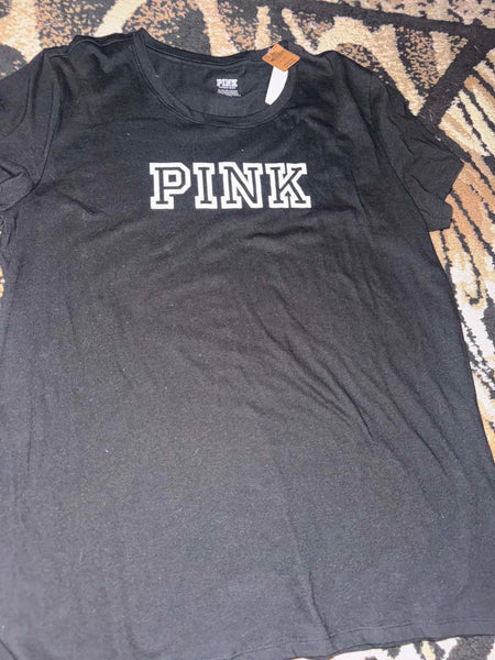 NWT Classic Black VS Pink Tee-XL