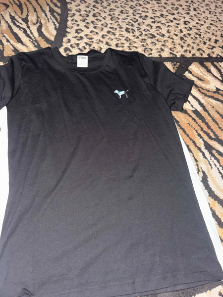 NWOT Sequin Love Pink Tee-LARGE
