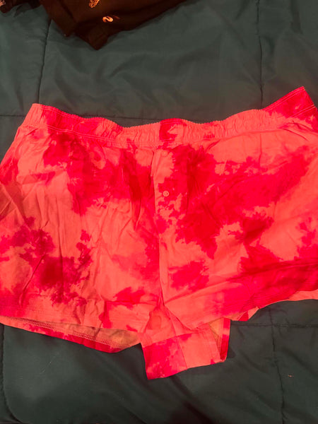 NWT Pink Tye Dye Sleep Shorts-XL*