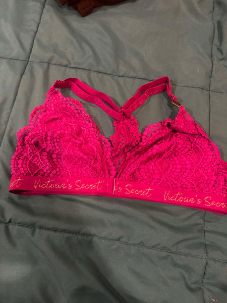 NWT Purple Lace Bra-LARGE*