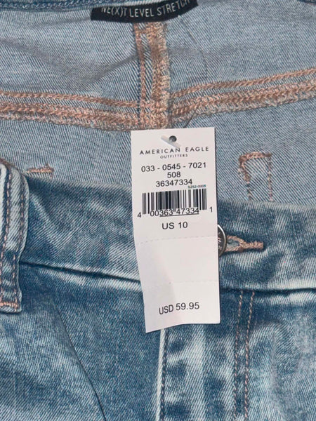 NWT American Eagle Next Level Stretch Denim Shorts-Size 10