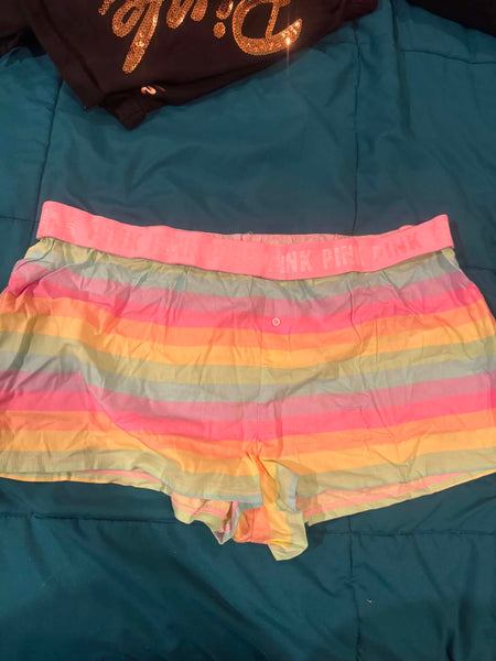 NWOT Victoria Secret Ombre Sleep Shorts-XL*