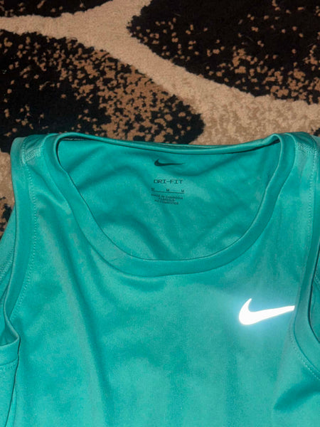 NWOT Teal Nike Dri Fit Tank-MEDIUM