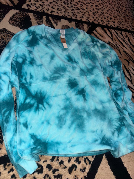 NWT Blue Terry Cloth VS Sweatshirt Top-XL