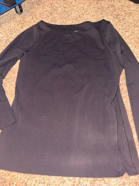 EUC Black Nike Dri Fit Long Sleeve Tee-LARGE
