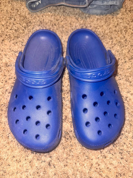 NEW Crocs Baya Blue Classic Unisex Clog Shoes Size: Mens 7 Women's 9