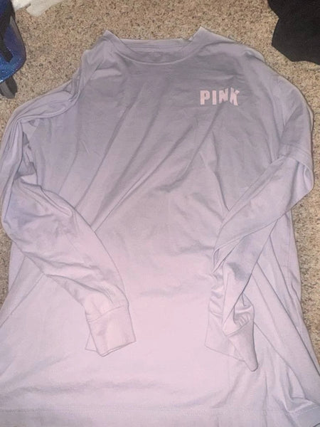 EUC Light Blue Long Sleeve VS Tee-MEDIUM