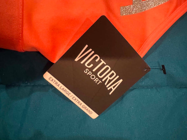 NWT Neon Orange Victoria Secret Sports Bra-XL*