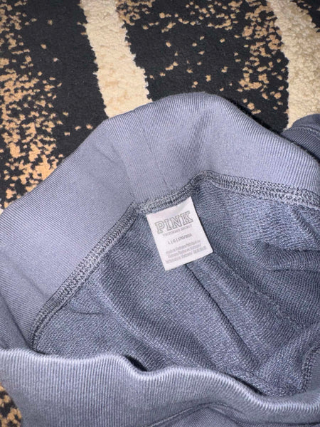 NWOT Grey Sequin PINK Sweatpants-LARGE