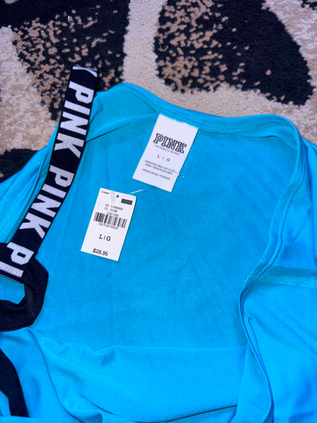 NWT Blue VS Pink Tank-LARGE