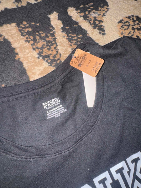 NWT Classic Black VS Pink Tee-XL