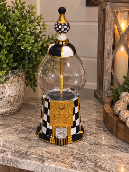 PREORDER Hand Painted Gumball Machine
