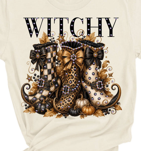 Witchy Boots Tee