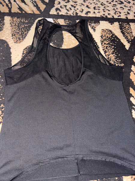 NWOT VS Black Pink Tank-LARGE