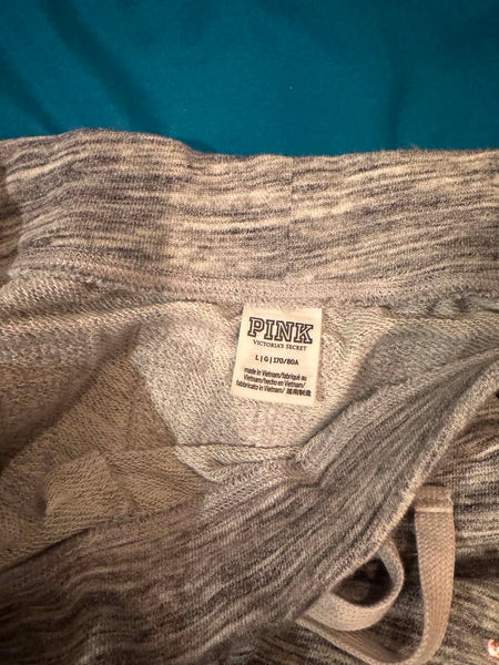 NWOT Victoria Secret Grey Shorts W/Gold Sequins-LARGE*