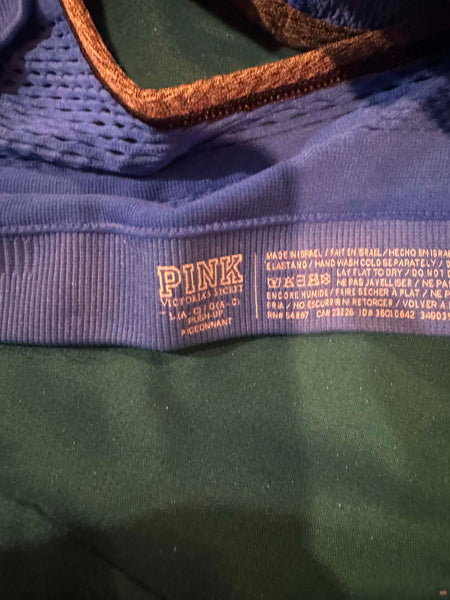 NWOT Blue Sports Bra-LARGE*