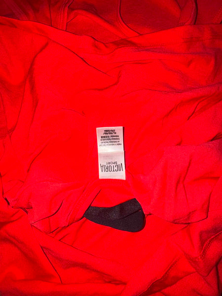 NWOT Victoria Secret Coral Red Active Tank-XL