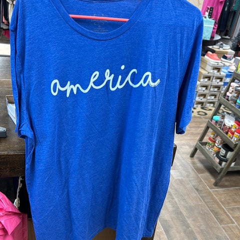 Blue America Tee