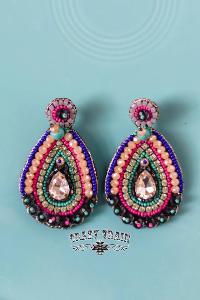 Party Girl Bead Earrings