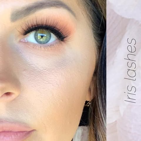 Glue On Lashes-Iris