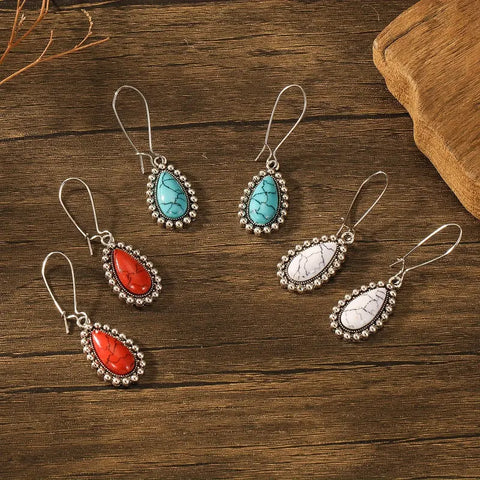 Boho Water Drop Earrings