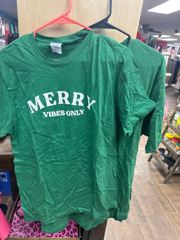 Merry Vibes Only Tee