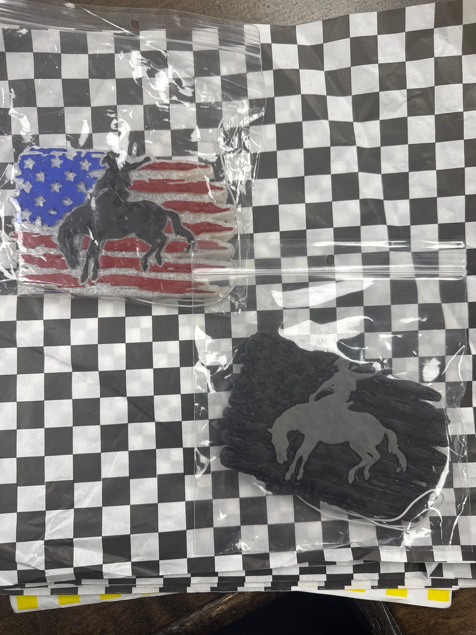 Bucking Horse Flag Smelly Jelly